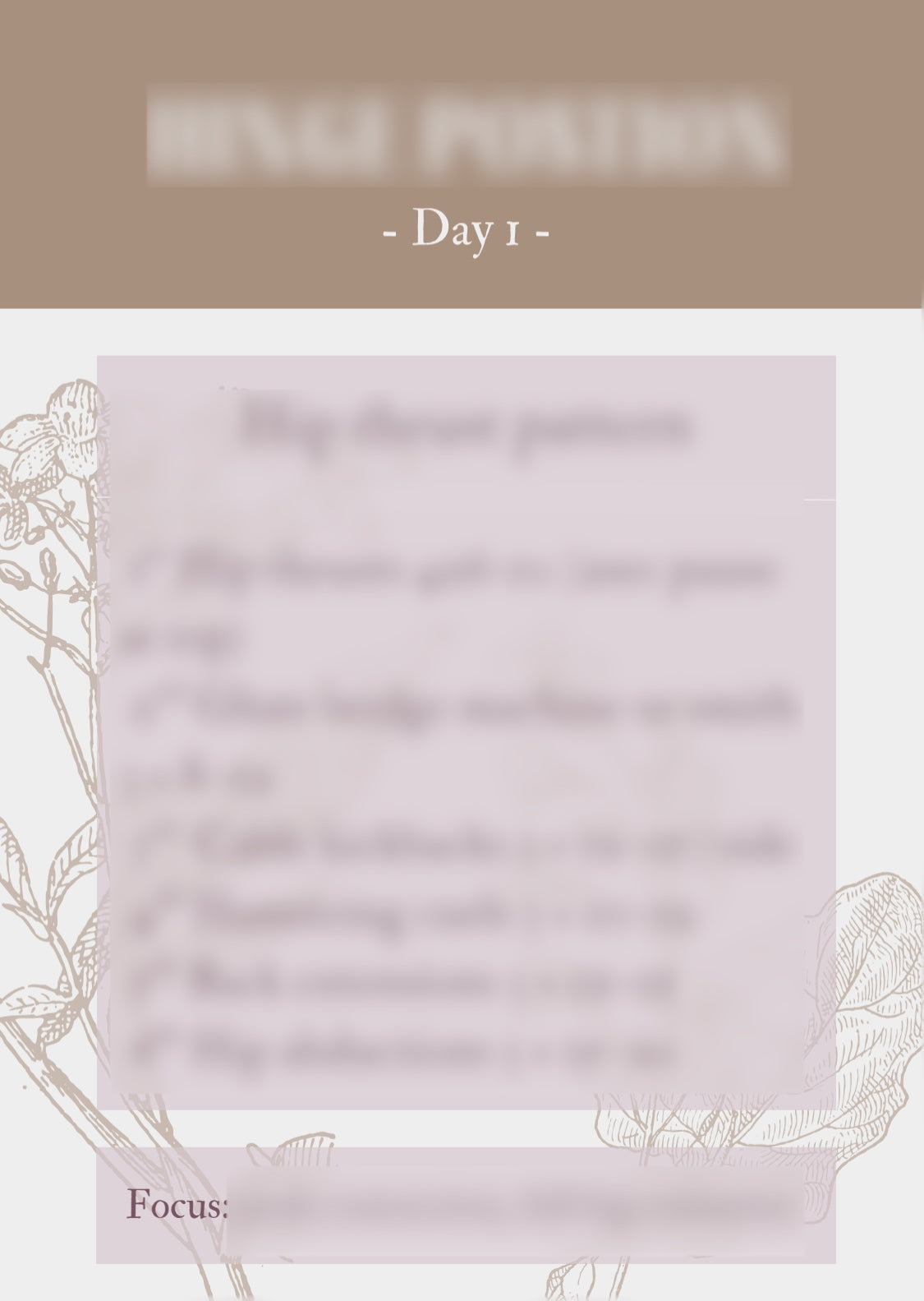 Hourglass Bulk - Cycle Synced Program